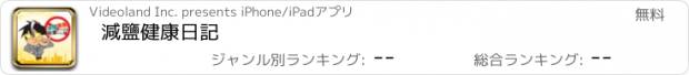 おすすめアプリ 減鹽健康日記