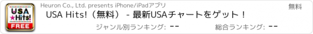 おすすめアプリ USA Hits!（無料） - 最新USAチャートをゲット！
