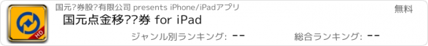 おすすめアプリ 国元点金移动证券 for iPad