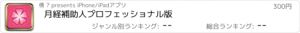 おすすめアプリ 月経補助人プロフェッショナル版