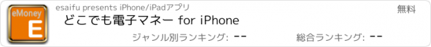 おすすめアプリ どこでも電子マネー for iPhone