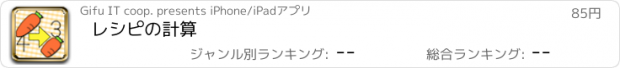 おすすめアプリ レシピの計算