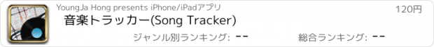 おすすめアプリ 音楽トラッカー(Song Tracker)