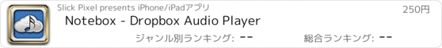 おすすめアプリ Notebox - Dropbox Audio Player