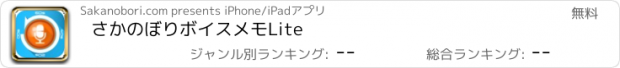 おすすめアプリ さかのぼりボイスメモLite