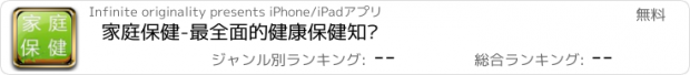 おすすめアプリ 家庭保健-最全面的健康保健知识