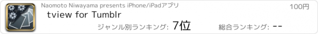 おすすめアプリ tview for Tumblr