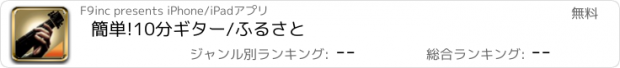 おすすめアプリ 簡単!10分ギター/ふるさと