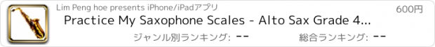 おすすめアプリ Practice My Saxophone Scales - Alto Sax Grade 4 (ABRSM)