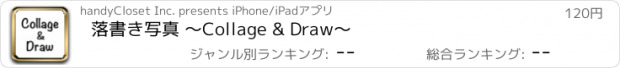 おすすめアプリ 落書き写真 〜Collage & Draw〜