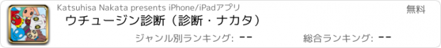 おすすめアプリ ウチュージン診断（診断・ナカタ）