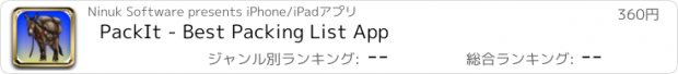 おすすめアプリ PackIt - Best Packing List App