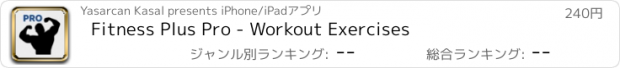 おすすめアプリ Fitness Plus Pro - Workout Exercises