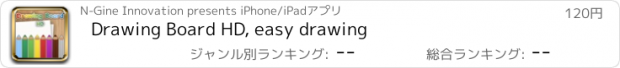 おすすめアプリ Drawing Board HD, easy drawing