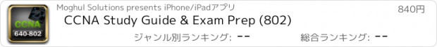 おすすめアプリ CCNA Study Guide & Exam Prep (802)
