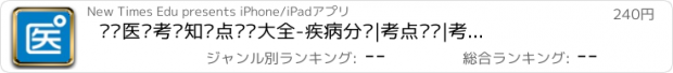 おすすめアプリ 执业医师考试知识点总结大全-疾病分类|考点总结|考前速记