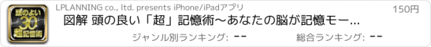 おすすめアプリ 図解 頭の良い「超」記憶術～あなたの脳が記憶モードに切り替わる!!～