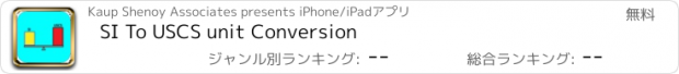 おすすめアプリ SI To USCS unit Conversion
