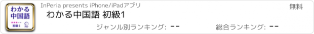 おすすめアプリ わかる中国語 初級1