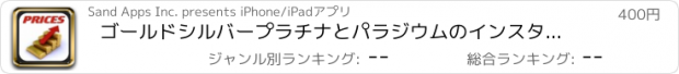 おすすめアプリ ゴールドシルバープラチナとパラジウムのインスタント検索