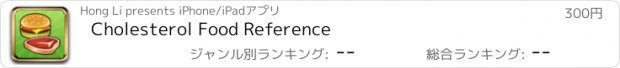 おすすめアプリ Cholesterol Food Reference