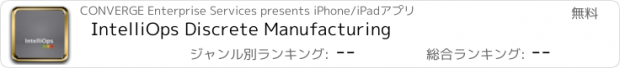 おすすめアプリ IntelliOps Discrete Manufacturing