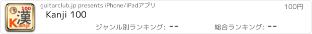 おすすめアプリ Kanji 100