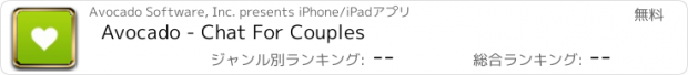 おすすめアプリ Avocado - Chat For Couples