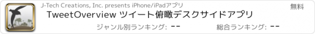 おすすめアプリ TweetOverview ツイート俯瞰デスクサイドアプリ