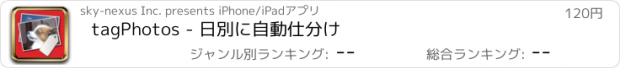 おすすめアプリ tagPhotos - 日別に自動仕分け