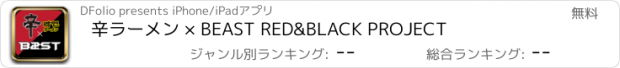 おすすめアプリ 辛ラーメン × BEAST RED&BLACK PROJECT