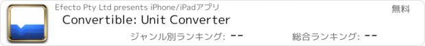 おすすめアプリ Convertible: Unit Converter