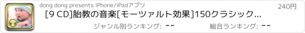 おすすめアプリ [9 CD]胎教の音楽[モーツァルト効果]150クラシック音楽