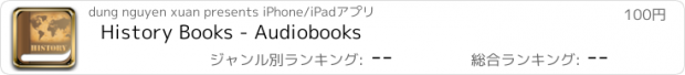 おすすめアプリ History Books - Audiobooks