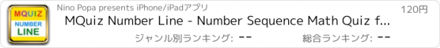 おすすめアプリ MQuiz Number Line - Number Sequence Math Quiz for Pre-School, Kindergarten and First Grade