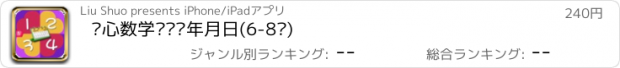 おすすめアプリ 开心数学·认识年月日(6-8岁)