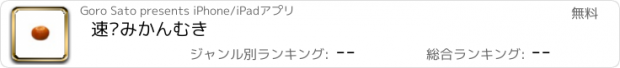 おすすめアプリ 速•みかんむき