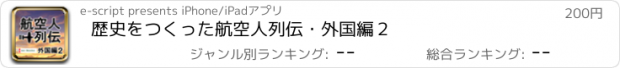 おすすめアプリ 歴史をつくった航空人列伝・外国編２