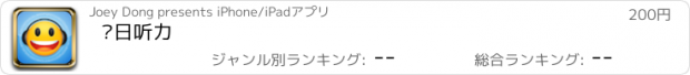 おすすめアプリ 每日听力