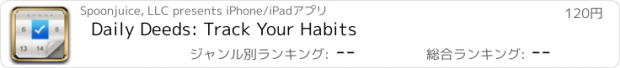 おすすめアプリ Daily Deeds: Track Your Habits