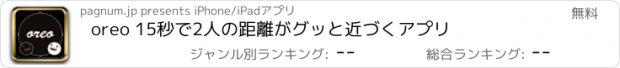 おすすめアプリ oreo 15秒で2人の距離がグッと近づくアプリ
