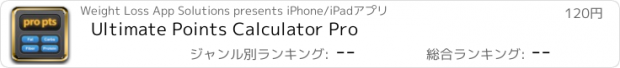 おすすめアプリ Ultimate Points Calculator Pro