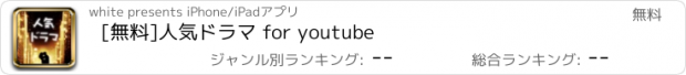 おすすめアプリ [無料]人気ドラマ for youtube