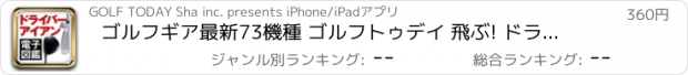 おすすめアプリ ゴルフギア最新73機種 ゴルフトゥデイ 飛ぶ! ドライバー＆アイアン電子図鑑