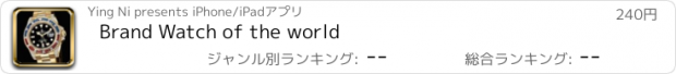 おすすめアプリ Brand Watch of the world