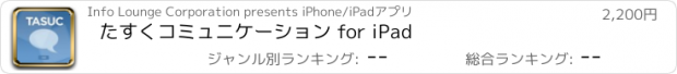 おすすめアプリ たすくコミュニケーション for iPad