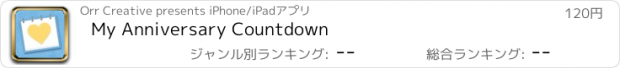 おすすめアプリ My Anniversary Countdown