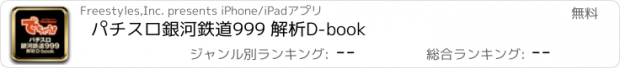 おすすめアプリ パチスロ銀河鉄道999 解析D-book