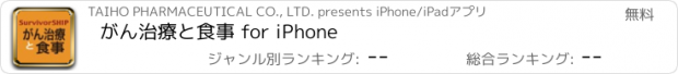 おすすめアプリ がん治療と食事 for iPhone