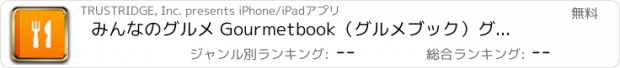 おすすめアプリ みんなのグルメ Gourmetbook（グルメブック）　グルメ・お店探し・美味しいお店・外食・ごはん・ランチ・グルメ本・レストランガイド・レストラン・グルメ雑誌・食べ歩き